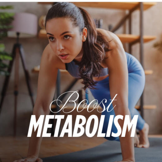 Metabolic Health and weight loss and metabolism with berberine, mulberry leaf, ginger, cinnamon, lemon, peppermint.